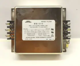 Lambda Densei Mb1310 500vac-10a Noise Filter Tv2500vac-1min 3x3.5mh