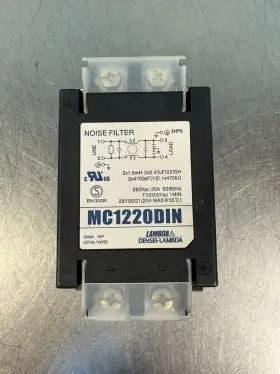 Lambda Mc1220din Noise Filter 250vac 20a 50/60hz 2.1.5 Lambda Mc1220din Noise Filter 250vac 20a 50/60hz 2.1.5