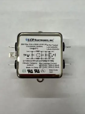 Lcr Electronics 091m.02001.00 Lot Of 4 091.01501.00 Rfi 115/250v 50/60hz Single Phase Emc/emi Line Filter Lcr Electronics 091m.02001.00 Lot Of 4 091.01501.00 Rfi 115/250v 50/60hz Single Phase Emc/emi Line Filter