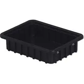 Lewisbins Dc1025 Esd-safe Divider Box 10-13/16 Inch L X 8-5/16 W 2-1/2 H Lot Of 12 Lewisbins Dc1025 Esd-safe Divider Box 10-13/16 Inch L X 8-5/16 W 2-1/2 H Lot Of 12