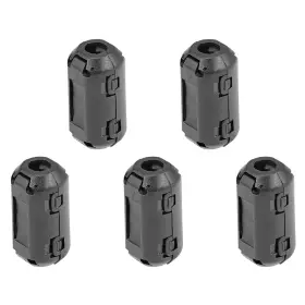Metallixity 746453495641 5pcs Clip-on Ferrite Ring Core- 5mm Black Metallixity 746453495641 5pcs Clip-on Ferrite Ring Core- 5mm Black