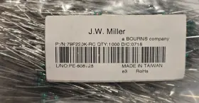 Miller 79f220k-rc 1 000 X Brand New J.w. Rf Choke Indicator #79f220k-rc 3.4ohm 16mhz 100ma Miller 79f220k-rc 1 000 X Brand New J.w. Rf Choke Indicator #79f220k-rc 3.4ohm 16mhz 100ma
