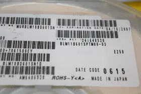 Murata Blm18bd601sn1d 600ohm 25% 100mhz 200ma 650mohm Ferrite New Quantity-4000 Murata Blm18bd601sn1d 600ohm 25% 100mhz 200ma 650mohm Ferrite New Quantity-4000
