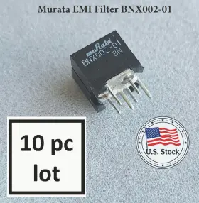 Murata Bnx002-01 Filter Emi 50v 10a 5th Order Pkg Of 10