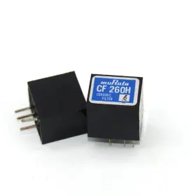 Murata Efc-455k 2 Pcs Cf260h 260khz Ceramic Filters Nos Murata Efc-455k 2 Pcs Cf260h 260khz Ceramic Filters Nos