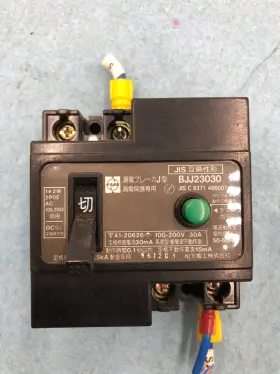 National Bjj23030 30a 1ph 2w 2pole Ac 100-200v Earth Leakage Circuit Breaker