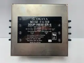 Okaya 3sup-hb30-er-6 Noise Filter 30a 3ac500v Okaya 3sup-hb30-er-6 Noise Filter 30a 3ac500v