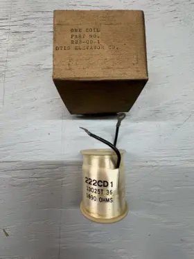 Otis 222cd1 Elevator Coil 222-cd- 1 Otis 222cd1 Elevator Coil 222-cd- 1
