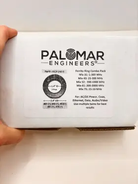 Palmar Frcp-240-5 Palomar Engineers Ferrite Snap On Combo Pack #31 #43 #52 #61 #75 Palmar Frcp-240-5 Palomar Engineers Ferrite Snap On Combo Pack #31 #43 #52 #61 #75