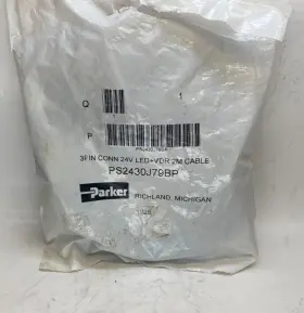 Parker Ps2430j79bp 24v Led Vdr 2m Solenoid Valve Connector Cable - 3 Pin Parker Ps2430j79bp 24v Led Vdr 2m Solenoid Valve Connector Cable - 3 Pin