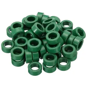 Patikil Pta230331tt0085 Ferrite Toroid Core 50 Pcs 1 Inch Odx0.6 Idx0.4 H Rings Tra