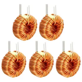 Peroup 672668643860 5pcs 50uh 20a Inductance Coil Vertical Toroid Repair Wire Wind Wound Magnetic