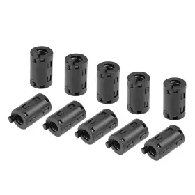 Peroup 680520283055 10pcs 11mm Ferrite Cores Ring Clip Rfi Emi Noise Suppression Filter Cable
