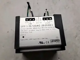 Phoenix Contact Sfp1-15/120ac 2920683 Sfp 1-15/120ac Emc Filter Surge Protection Device
