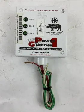 Power Gleaner Pg1-208-4 120/208vac 50/60hz 1 Series Transient Voltage Surge Supressor