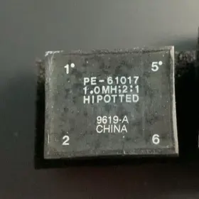 Pulse Pe-61017 Electronics Hipotted 1.0mh 2 1 9619-a Pulse Pe-61017 Electronics Hipotted 1.0mh 2 1 9619-a