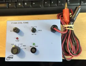 Pupco P138a Used Working Blue Box Coil Tone Generator Tester