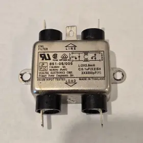 Qualtek 851-05/005 Emi Filter 115/250v 5a