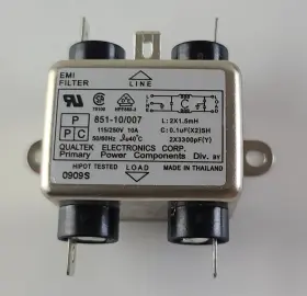 Qualtek 851-10/007 Emi Line Filter Qualtek 851-10/007 Emi Line Filter