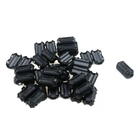 Quluxe Xian653 7mm Ferrites Ring Double Clip-on Ferrite Core Rfi Emi Black