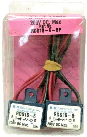 R-k Electronics Rds1s-6-bp R&k Rds1s-6 Transient Voltage Filter 4 Pack New J