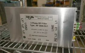 Rasmi 3040-dlc Rf 3 Phase Rfi Filter 3x480v 40a Rasmi 3040-dlc Rf 3 Phase Rfi Filter 3x480v 40a