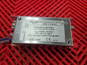 Rasmi 3g3jv-pfi-1010-e Electronics Single Phase 10a / 250v Rfi/emi Line Filter