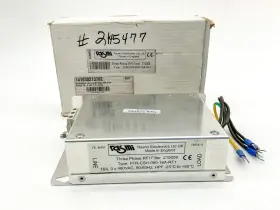 Rasmi Ffr-csh-080-16a-rf1 New Three Phase Rfi Filter 16a 480v 215008