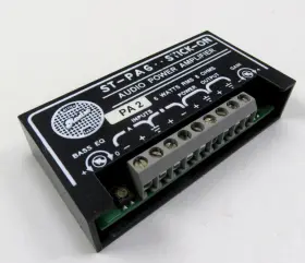Rdl St-pa6 Audio Power Amplifier Rdl St-pa6 Audio Power Amplifier