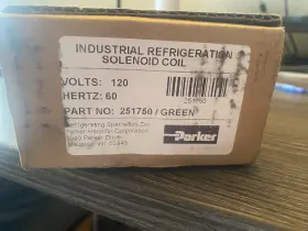 Refrigeration Division 251750 Parker / Green Brand New Industrial Solenoid Coil