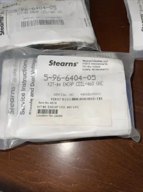Rexnord 596640405 Stearns Kit-#4 Encap Coil-460 Vac 5-96-6404-05 Rexnord 596640405 Stearns Kit-#4 Encap Coil-460 Vac 5-96-6404-05