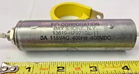 Rfi 13619-rf9710e-11 Rf Inline L1/l2 Input Filters Corp 115vac 3a 400 Hz 400vdc Rfi 13619-rf9710e-11 Rf Inline L1/l2 Input Filters Corp 115vac 3a 400 Hz 400vdc