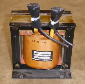 Rigaku Keisoku 4561-9-65d 1.7mh 45a High Current Power Choke P/n Rigaku Keisoku 4561-9-65d 1.7mh 45a High Current Power Choke P/n