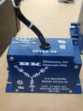 Rk Electronics Rcy60a-30 480v 3p Noise Suppressor Network Filter