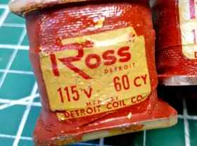 Ross 88833 Valve Control Coil 115v/60cy - Usa