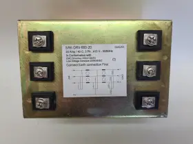 Sakura Sak-drv-660-20 Rfi/emi Filter Power Line Used Sakura Sak-drv-660-20 Rfi/emi Filter Power Line Used