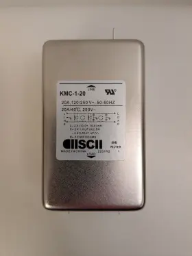 Sc Kmc-1-20 Power Input Line Emi Filter 250 Vac - 20 Amp Sc Kmc-1-20 Power Input Line Emi Filter 250 Vac - 20 Amp