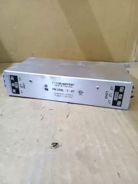 Schaffner 258l-7-07 Fn Noise Filter 3x480/275v/50/60 Hz 7 A Schaffner 258l-7-07 Fn Noise Filter 3x480/275v/50/60 Hz 7 A