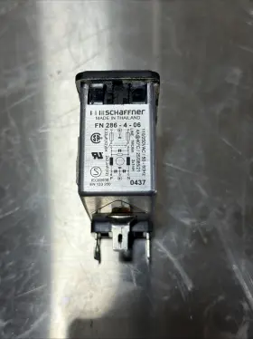 Schaffner 286-4-06 Power Input Panel Mount Fn 110/250vac