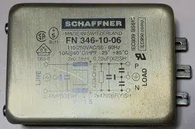 Schaffner 346-10-06 Fn General Purpose 110/250vac 14.00 Free Shipping Schaffner 346-10-06 Fn General Purpose 110/250vac 14.00 Free Shipping