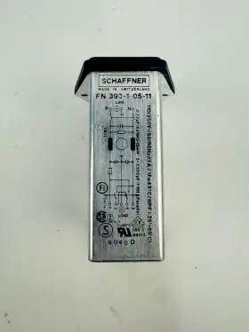 Schaffner 393-1-05-11 Power Input Panel Mount Fn 110/250vac Schaffner 393-1-05-11 Power Input Panel Mount Fn 110/250vac