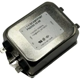 Schaffner Fn2030-10-06 1 Phase Chassis Mount Hp Filter 110/250v 50/60hz