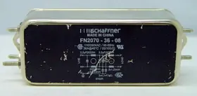 Schaffner Fn2070-36-08 Power Line Multi Stage Filter 36a Schaffner Fn2070-36-08 Power Line Multi Stage Filter 36a