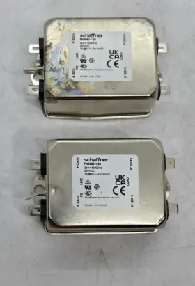 Schaffner Fn2080-1-06 Lot Of 2 Emi Power Line Filter Fast Free Shipping