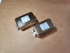 Schaffner Fn2090-16-06 Lot Of 2 / Chassis Mount 16a Emc Single Phase Filter