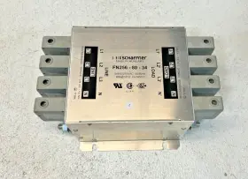 Schaffner Fn256-80-34 Line Filter 3x480/275vac 50/60hz