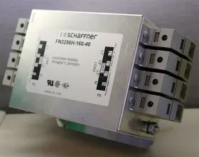 Schaffner Fn3256h-160-40 3-phase 160a Compact Line Filter Schaffner Fn3256h-160-40 3-phase 160a Compact Line Filter