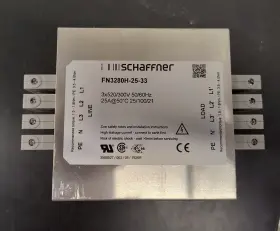 Schaffner Fn3280h-25-33 Line Filter 520 Vac 25a Schaffner Fn3280h-25-33 Line Filter 520 Vac 25a