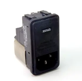 Schaffner Fn372-2/a - Filter Line. 2amp 110/250vac. Filtered Power Entry Mod