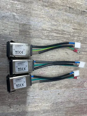 Schaffner Fn9244-6-07 Lot Of 3 Ac Power Entry Modules Iec Inlet Hp Filter New